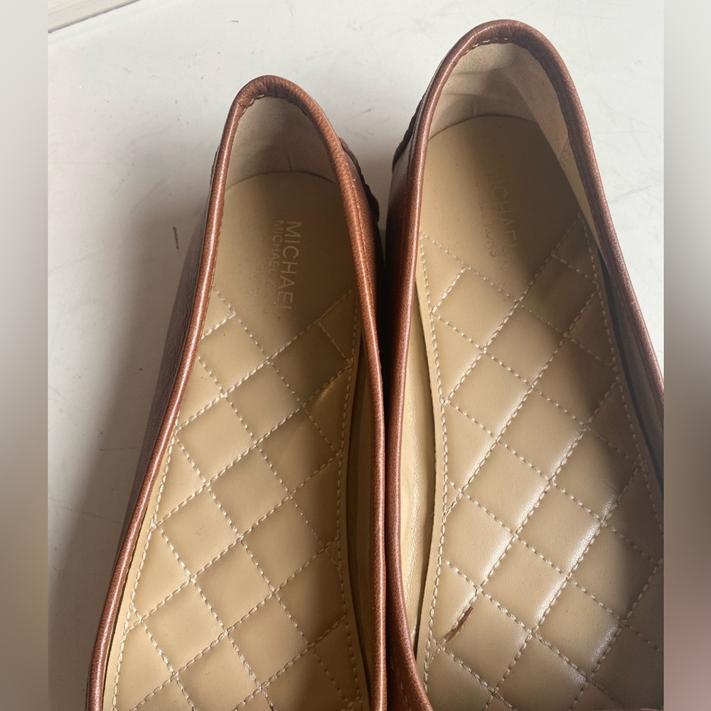 Michael Kors Lillie Ballet,  Moccasin Flats, Leather, size 9 - Picture 13 of 13